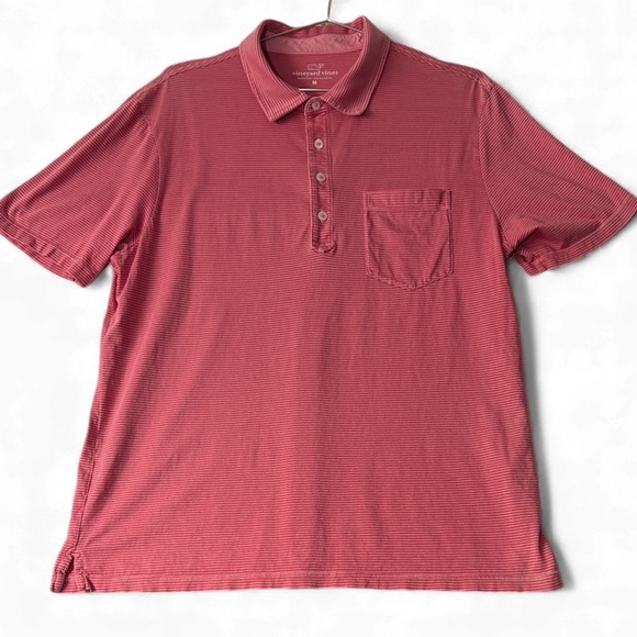 Vineyard Vines Other - Vineyard Vines Men's Striped Polo in Pink